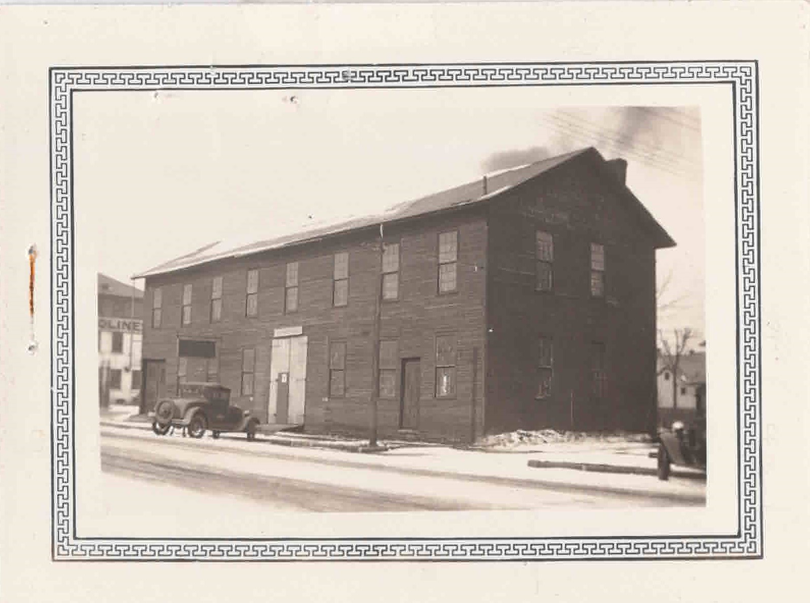 Ward Buggy Works Church and 1st 1934.jpg