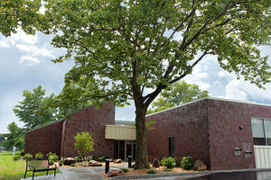 A photo of the Emerson R. Miller Library.