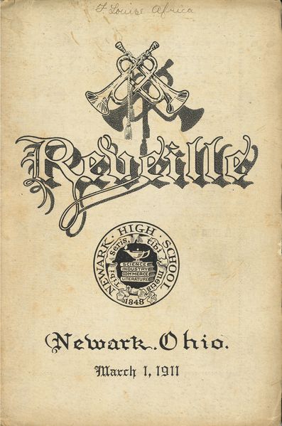 File:Reveille Newark HS March 1911 cover.jpg